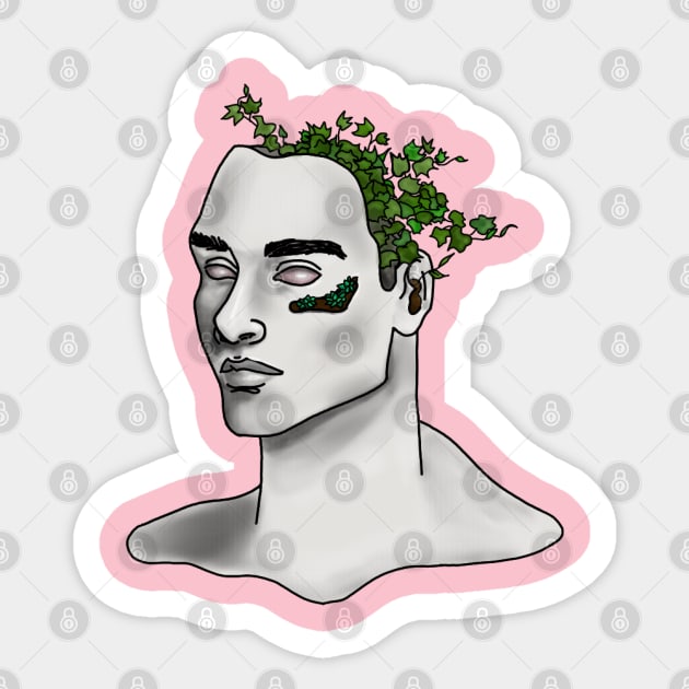 stoned planter Sticker by Art by Lex